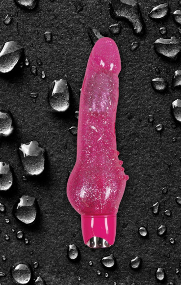 Розовый реалистичный вибромассажер Starlight Gems Aries Vibrating Massager - 20,3 см. Розовый реалистичный вибромассажер Starlight Gems Aries Vibrating Massager - 20,3 см.