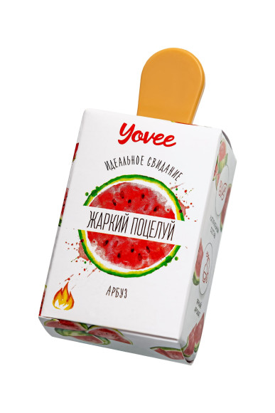 Разогревающий бальзам для губ «Жаркий поцелуй» с ароматом арбуза - 5 мл. Разогревающий бальзам для губ «Жаркий поцелуй» с ароматом арбуза - 5 мл.