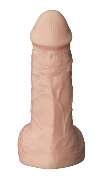 Телесный фаллоудлинитель с мошонкой Cock Next - 19 см. Телесный фаллоудлинитель с мошонкой Cock Next - 19 см.