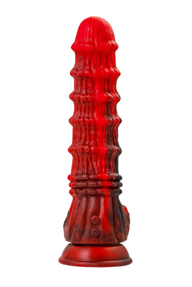 Силиконовый вибратор Monster Tops - 27 см. Силиконовый вибратор Monster Tops - 27 см.