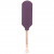 Фиолетовый пэддл Cherished Collection Leather and Suede Paddle - 41 см.