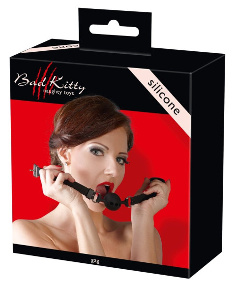 Малый силиконовый кляп-шар на ремешках Малый силиконовый кляп-шар на ремешках