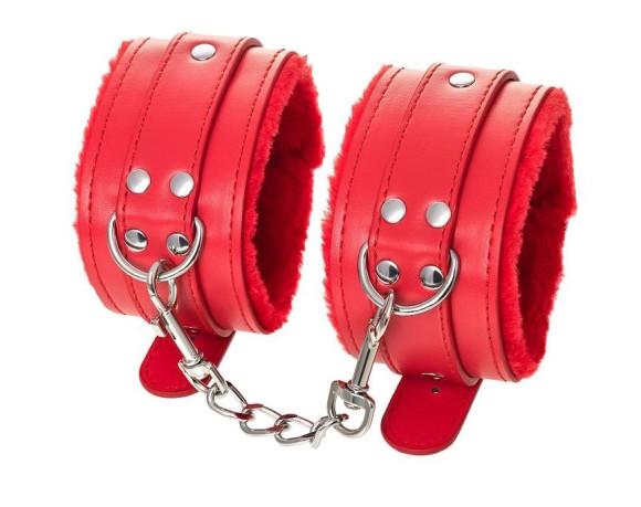 Красные оковы Anonymo из искусственной кожи Красные оковы Anonymo из искусственной кожи