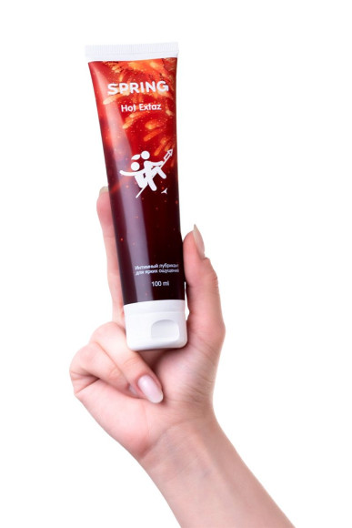 Согревающий интимный лубрикант Spring Hot Extaz - 100 мл. Согревающий интимный лубрикант Spring Hot Extaz - 100 мл.