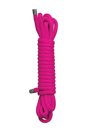 Розовая веревка для бандажа Japanese rope - 10 м. Розовая веревка для бандажа Japanese rope - 10 м.