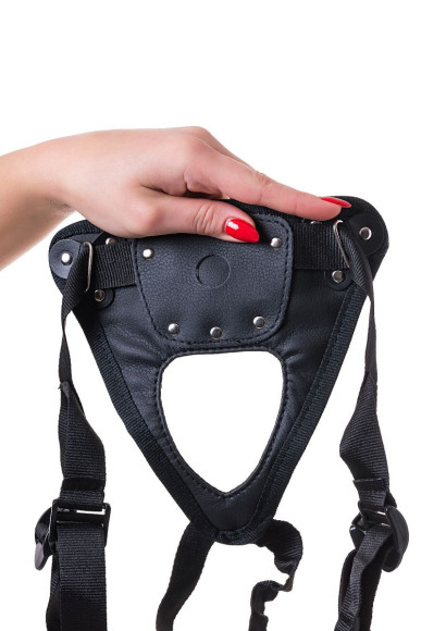 Черные трусики для страпона Master Черные трусики для страпона Master