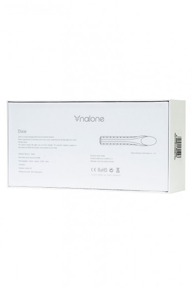 Бирюзовый вибратор Nalone Dixie - 16,7 см.