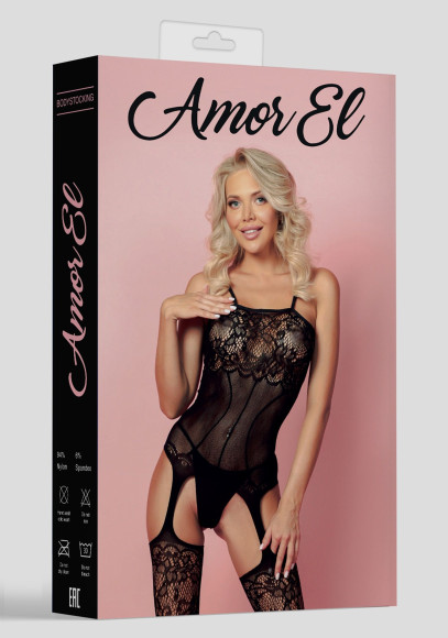 Полупрозрачный боди-комбинезон Isabel Полупрозрачный боди-комбинезон Isabel