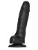 Черный фаллоимитатор Sliding Skin Realistic Dildo XXL с подвижной кожей - 20 см. Черный фаллоимитатор Sliding Skin Realistic Dildo XXL с подвижной кожей - 20 см.