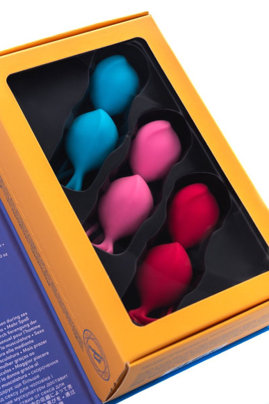 Набор из 3 двойных вагинальных шариков Satisfyer V Balls Набор из 3 двойных вагинальных шариков Satisfyer V Balls