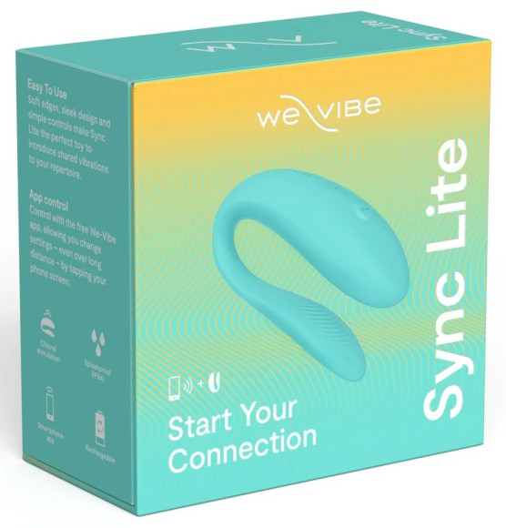 Мятный вибратор для пар We-Vibe Sync Lite Мятный вибратор для пар We-Vibe Sync Lite