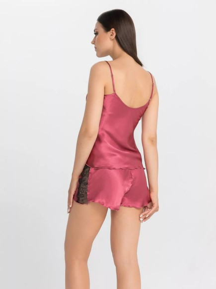 Пижамный комплект из искусственного шелка Пижамный комплект из искусственного шелка