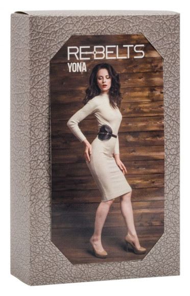 Пояс с клёпками Yona Black Пояс с клёпками Yona Black