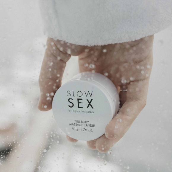 Массажная свеча для всего тела Slow Sex - 50 гр. Массажная свеча для всего тела Slow Sex - 50 гр.