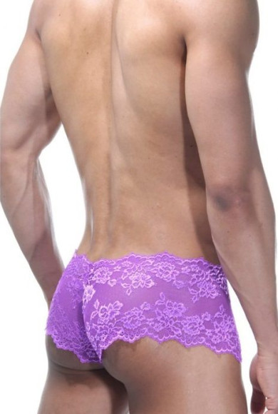 Кружевные трусы-хипсы для мужчин Кружевные трусы-хипсы для мужчин