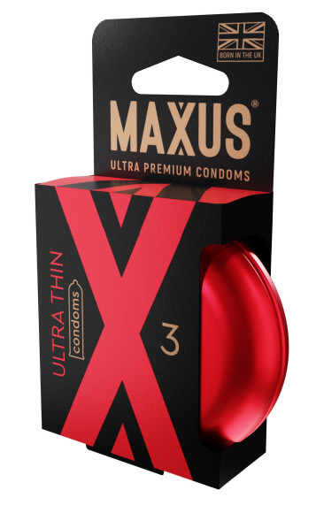 Ультратонкие презервативы в железном кейсе MAXUS Ultra Thin - 3 шт. Ультратонкие презервативы в железном кейсе MAXUS Ultra Thin - 3 шт.