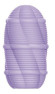 Сиреневый мастурбатор-яйцо Smooth Stripes Сиреневый мастурбатор-яйцо Smooth Stripes