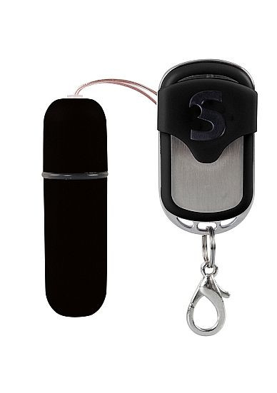 Черная вибропуля Remote Vibrating Bullet с пультом ДУ Черная вибропуля Remote Vibrating Bullet с пультом ДУ