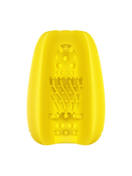 Желтый мастурбатор-яйцо Bisedze Желтый мастурбатор-яйцо Bisedze