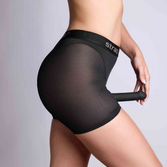 Трусики-шорты для фиксации насадок Strap-on-me Harness Lingerie Halo - size L Трусики-шорты для фиксации насадок Strap-on-me Harness Lingerie Halo - size L