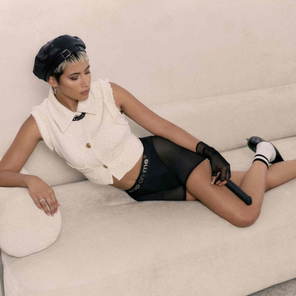 Трусики-шорты для фиксации насадок Strap-on-me Harness Lingerie Halo - size L Трусики-шорты для фиксации насадок Strap-on-me Harness Lingerie Halo - size L