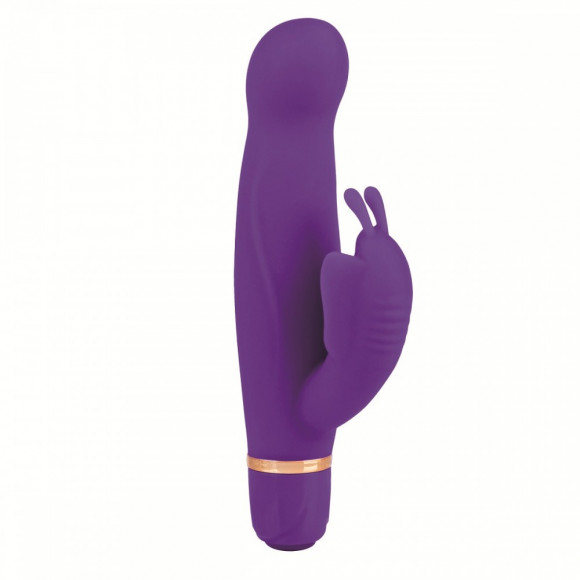 Фиолетовый вибратор с клиторальной бабочкой ENTINCE ELIZABETH Фиолетовый вибратор с клиторальной бабочкой ENTINCE ELIZABETH