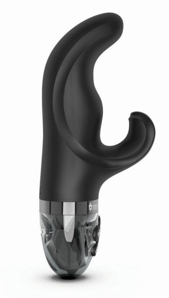 Черный вибратор-кролик с электростимуляцией Hop Hop Bob - 16 см. Черный вибратор-кролик с электростимуляцией Hop Hop Bob - 16 см.