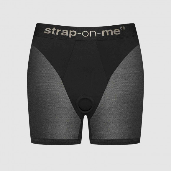 Трусики-шорты для фиксации насадок Strap-on-me Harness Lingerie Halo - size XL