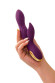 Фиолетовый вибратор-кролик Octar - 24,5 см. Фиолетовый вибратор-кролик Octar - 24,5 см.