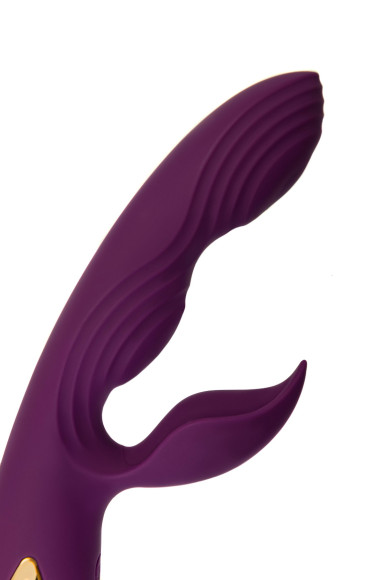 Фиолетовый вибратор-кролик Octar - 24,5 см. Фиолетовый вибратор-кролик Octar - 24,5 см.