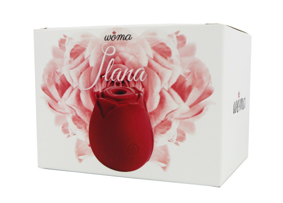 Красный вакуумный стимулятор клитора Ilana Красный вакуумный стимулятор клитора Ilana