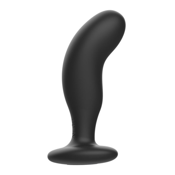 Черный анальный вибратор с пультом ДУ Черный анальный вибратор с пультом ДУ