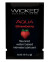 Лубрикант с ароматом клубники Wicked Aqua Strawberry - 3 мл.