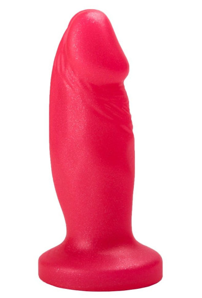 Розовый анальный фаллос - 12 см. Розовый анальный фаллос - 12 см.