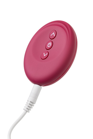 Бордовый многофункциональный вибратор Caberna Бордовый многофункциональный вибратор Caberna