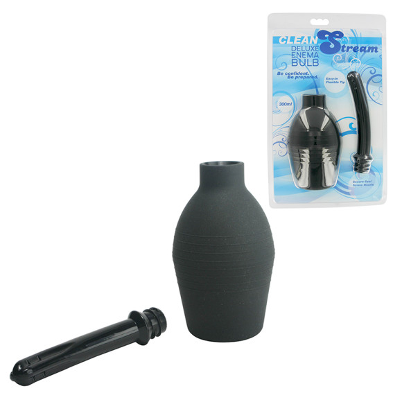 Черный анальный душ CleanStream Черный анальный душ CleanStream