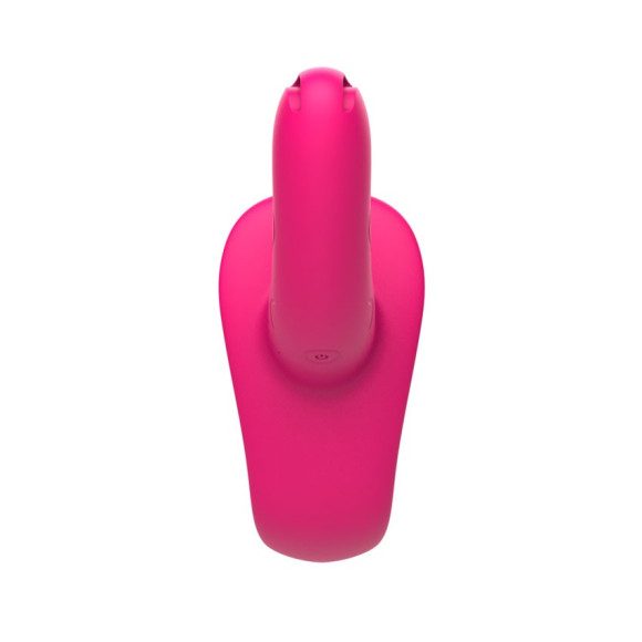 Розовый поясной вибратор с пультом ДУ Розовый поясной вибратор с пультом ДУ