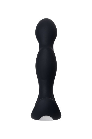 Черный вибромассажер простаты Vela - 12 см.