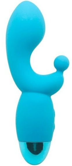 Голубой вибратор INDULGENCE Rechargeable G Kiss - 16,5 см. Голубой вибратор INDULGENCE Rechargeable G Kiss - 16,5 см.