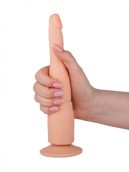 Анальный фаллоимитатор на присоске - 21,5 см. Анальный фаллоимитатор на присоске - 21,5 см.