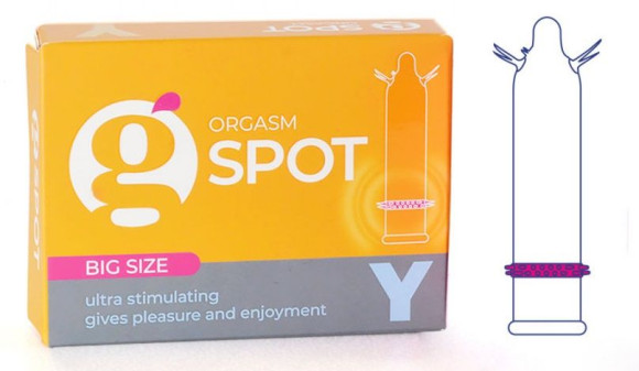 Стимулирующая насадка G-Spot Y Big size Стимулирующая насадка G-Spot Y Big size