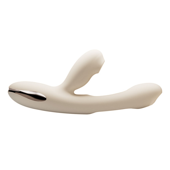 Хай-тек вибратор с таппингом и вакуумом Angela - 21,8 см. Хай-тек вибратор с таппингом и вакуумом Angela - 21,8 см.