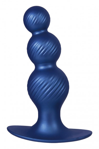 Синяя анальная елочка 5 Inch Silicone Anal Plug - 14 см. Синяя анальная елочка 5 Inch Silicone Anal Plug - 14 см.
