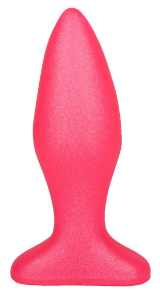 Розовая анальная пробка - 11,5 см. Розовая анальная пробка - 11,5 см.