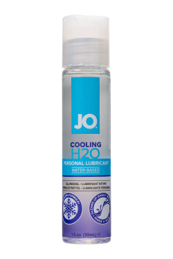Охлаждающий лубрикант на водной основе JO Personal Lubricant H2O COOLING - 30 мл.