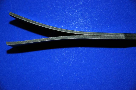 Чёрная шлёпалка-хлопушка - 50 см.