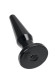 Черная анальная втулка Gemini α - 12 см. Черная анальная втулка Gemini α - 12 см.