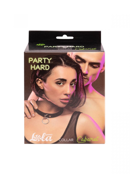 Черно-красный ошейник Cabaret Черно-красный ошейник Cabaret