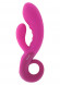 Розовый вибростимулятор NEA SUPREME RABBIT - 18 см.