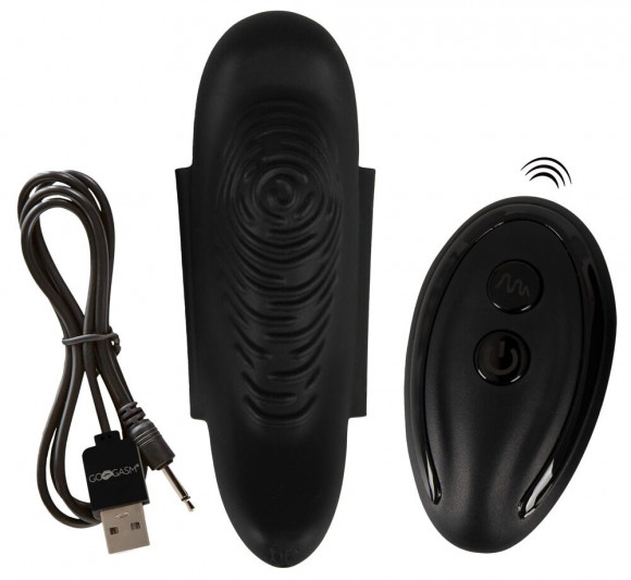 Черный вибратор в трусики Panty Vibrator